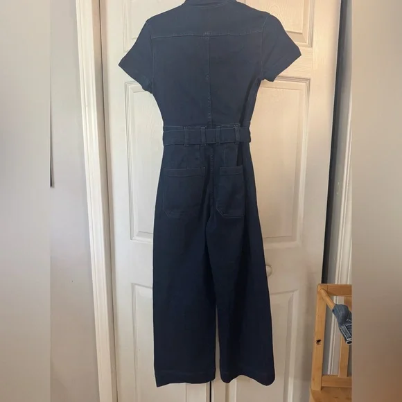 *broken zipper* NWT Anthropologie The Colette Weekend Jumpsuit by Maeve US 0P - Picture 11 of 11